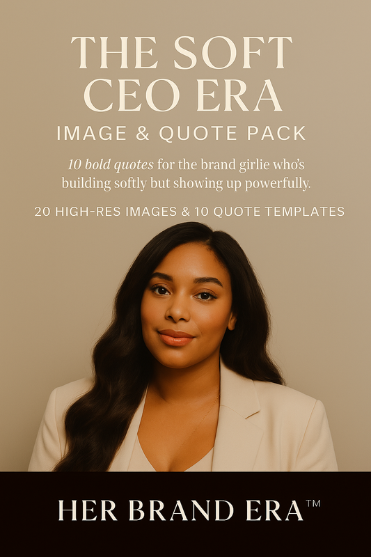 The Soft CEO Era Image & Quote Pack